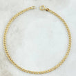 Pulso Cubano 1gr / 19cm / Oro Amarillo +1 18K