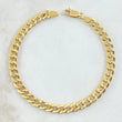 Cuban Links Bracelet 6.4gr / 22cm / 6mm Yellow Gold +0 18K ©