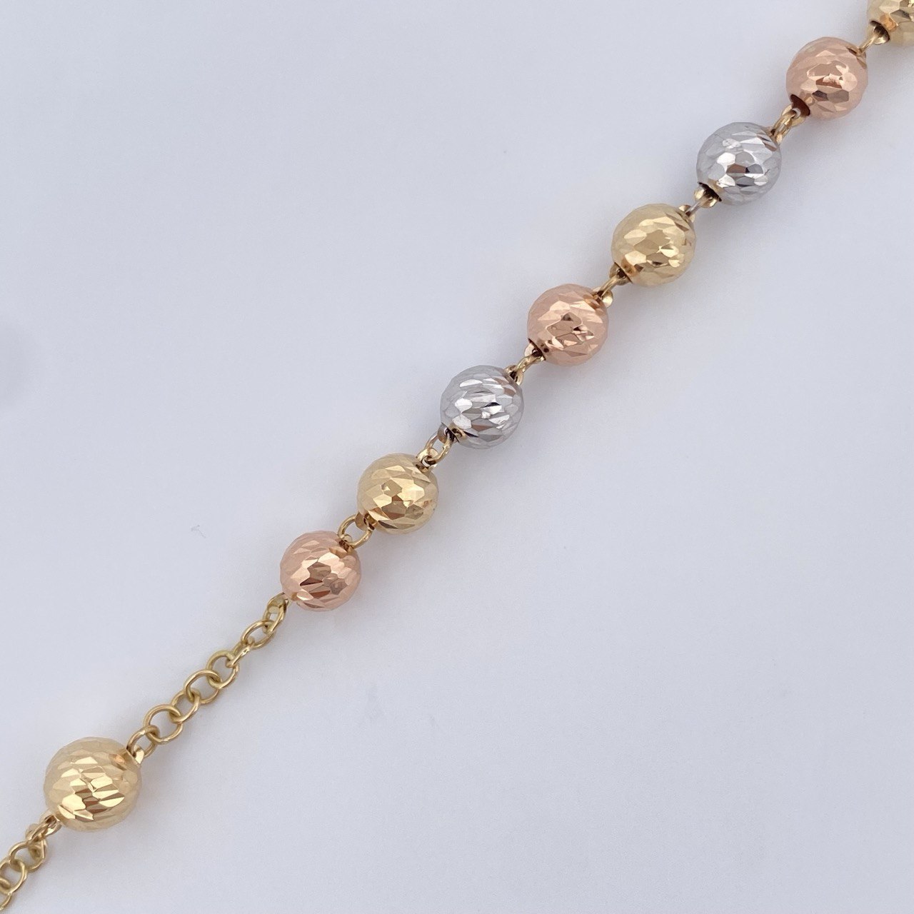 Rosary Virgin Mary 24gr / 23.6in / 18K Gold $