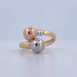 You and Me Ring 1.95gr / Size 6 3/4 / 18K Gold $