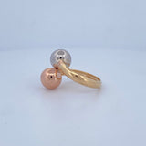You and Me Ring 2.8gr / Size 7 3/4 / 18K Gold $