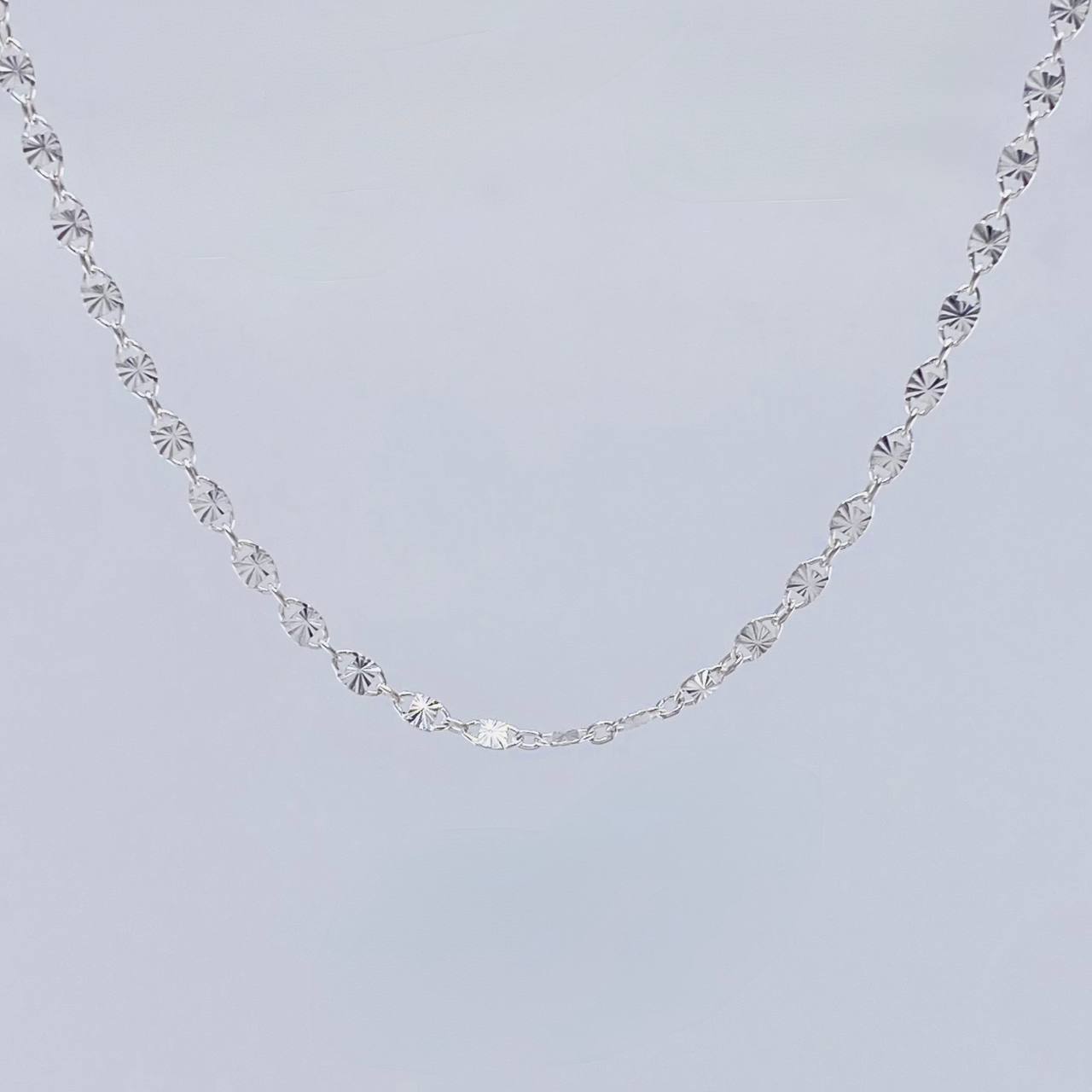 Flat Anchor Chain Diamond Cut 2.7g / 18 in / 2.3mm Silver 925