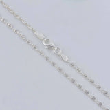 Flat Anchor Chain Diamond Cut 2.7g / 18 in / 2.3mm Silver 925
