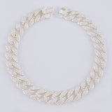 Pulso Cubano 16.7g / 18.3cm / 8.2mm Plata 925