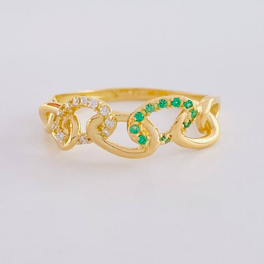 Cuban Knot Ring 2.5g / T8 Yellow Gold 18K