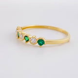 Anillo Cintillo 1.65g / T7 3/4 Oro Amarillo 18K