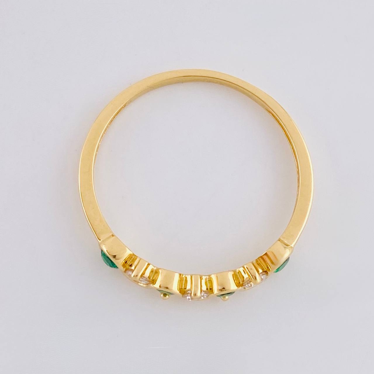 Anillo Cintillo 1.65g / T7 3/4 Oro Amarillo 18K