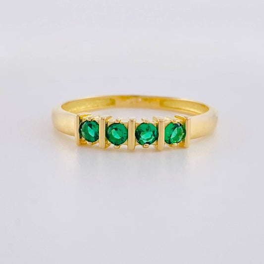 Square Churumbela Ring 2.05g / T7 Yellow Gold 18K