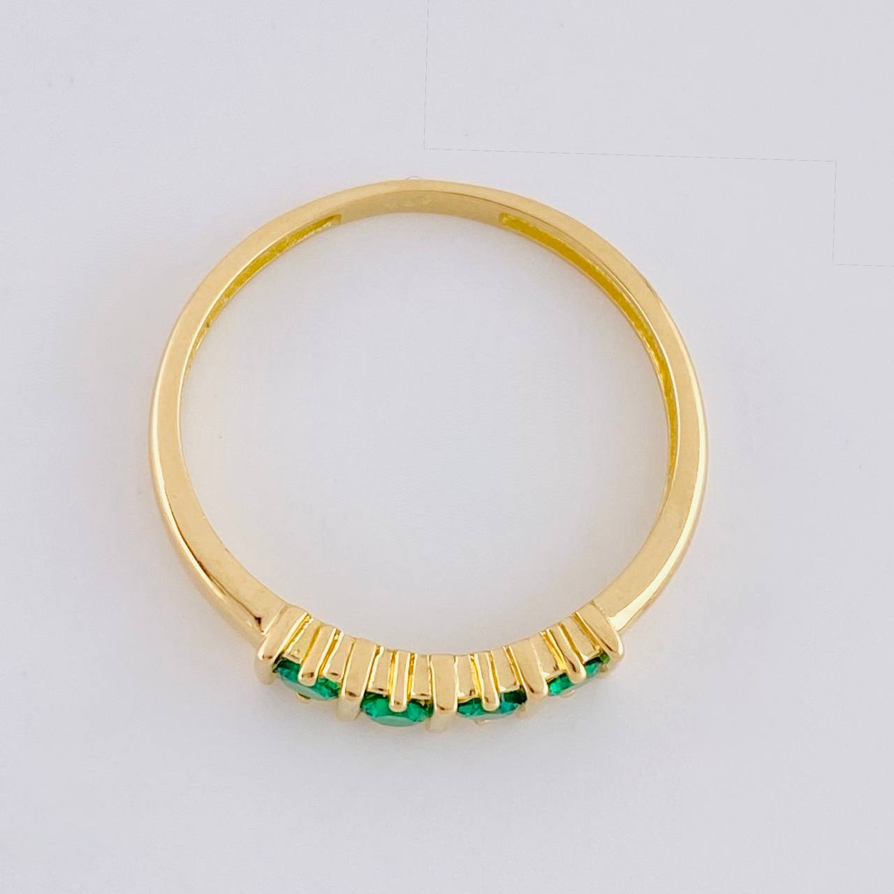 Anillo Churumbela Cuadrada 2.05g / T7 Oro Amarillo 18K