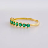 Anillo Cintillo Gota 1.75g / T7 3/4 Oro Amarillo 18K