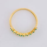 Anillo Cintillo Gota 1.75g / T7 3/4 Oro Amarillo 18K
