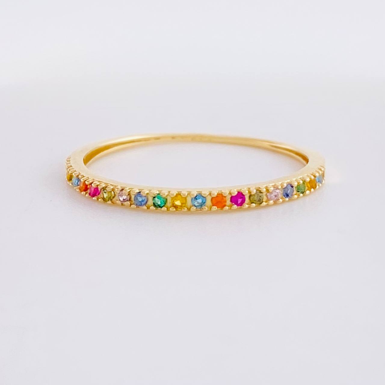 Anillo Media Churumbela 1g / T6 1/2 Oro Amarillo 18K