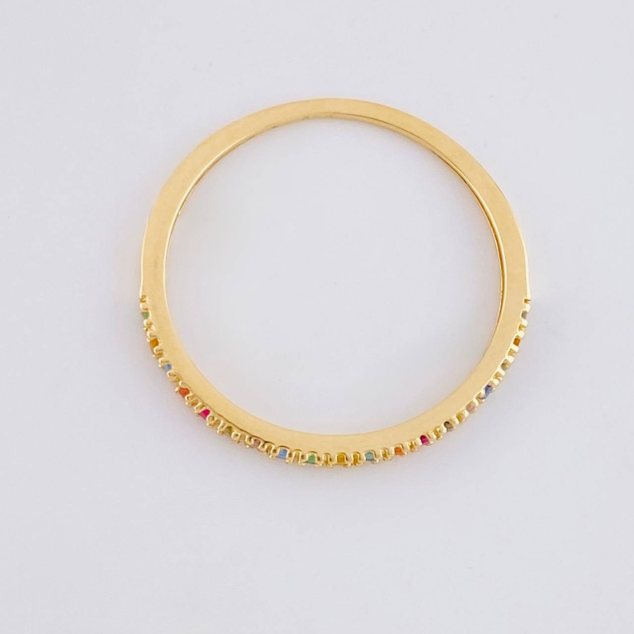 Anillo Media Churumbela 1g / T6 1/2 Oro Amarillo 18K