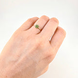 Anillo Flor Septima 1.45g / T6 Oro Amarillo 18K