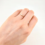 Solitaire Ring 1.25g / T6 1/4 Yellow Gold 18K