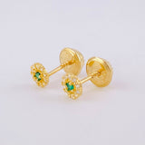 Topos Halo 0.5g / in / 4.4mm Oro Amarillo 18K