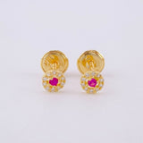 Topos Halo 0.55g / in / 4.4mm Oro Amarillo 18K