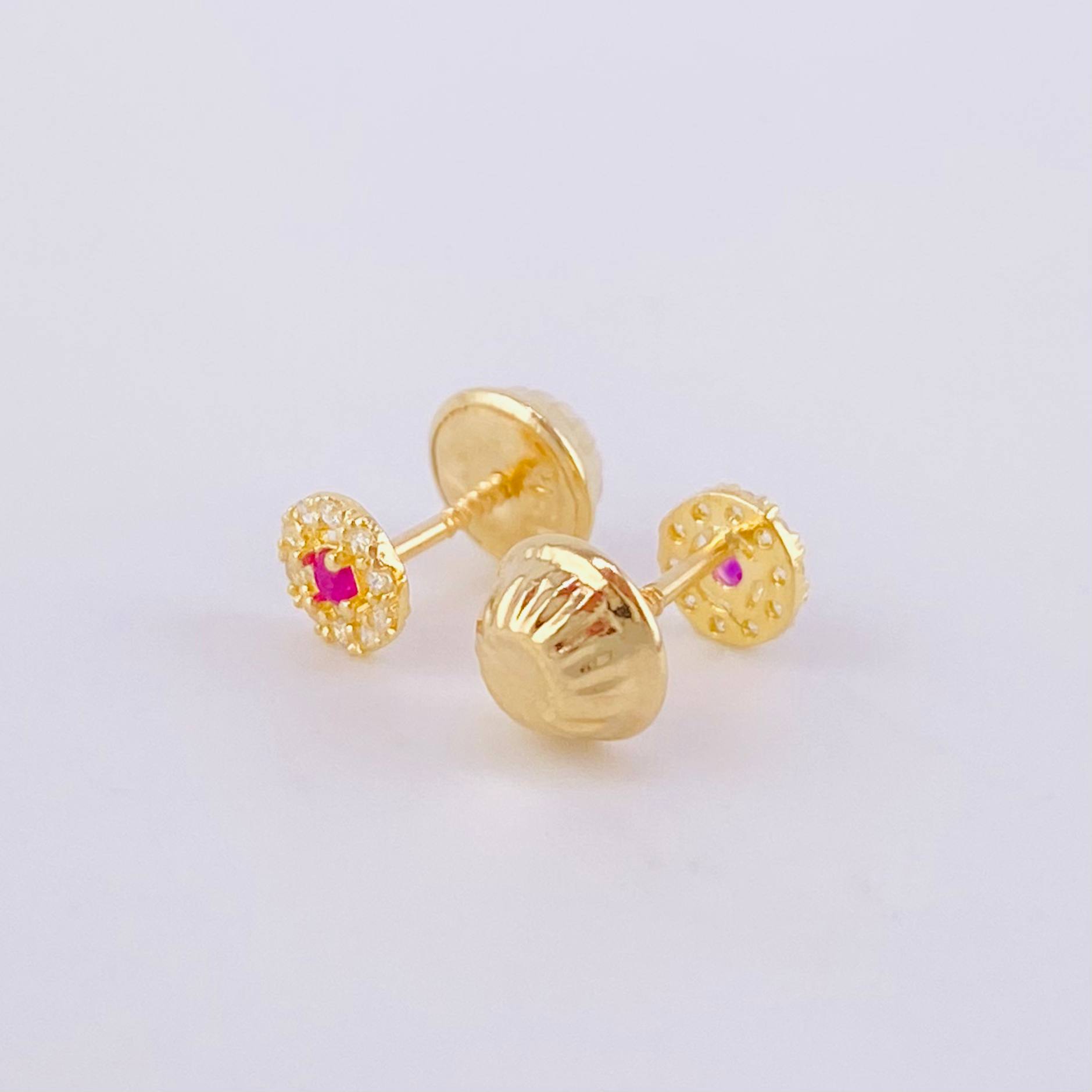 Topos Halo 0.55g / in / 4.4mm Oro Amarillo 18K