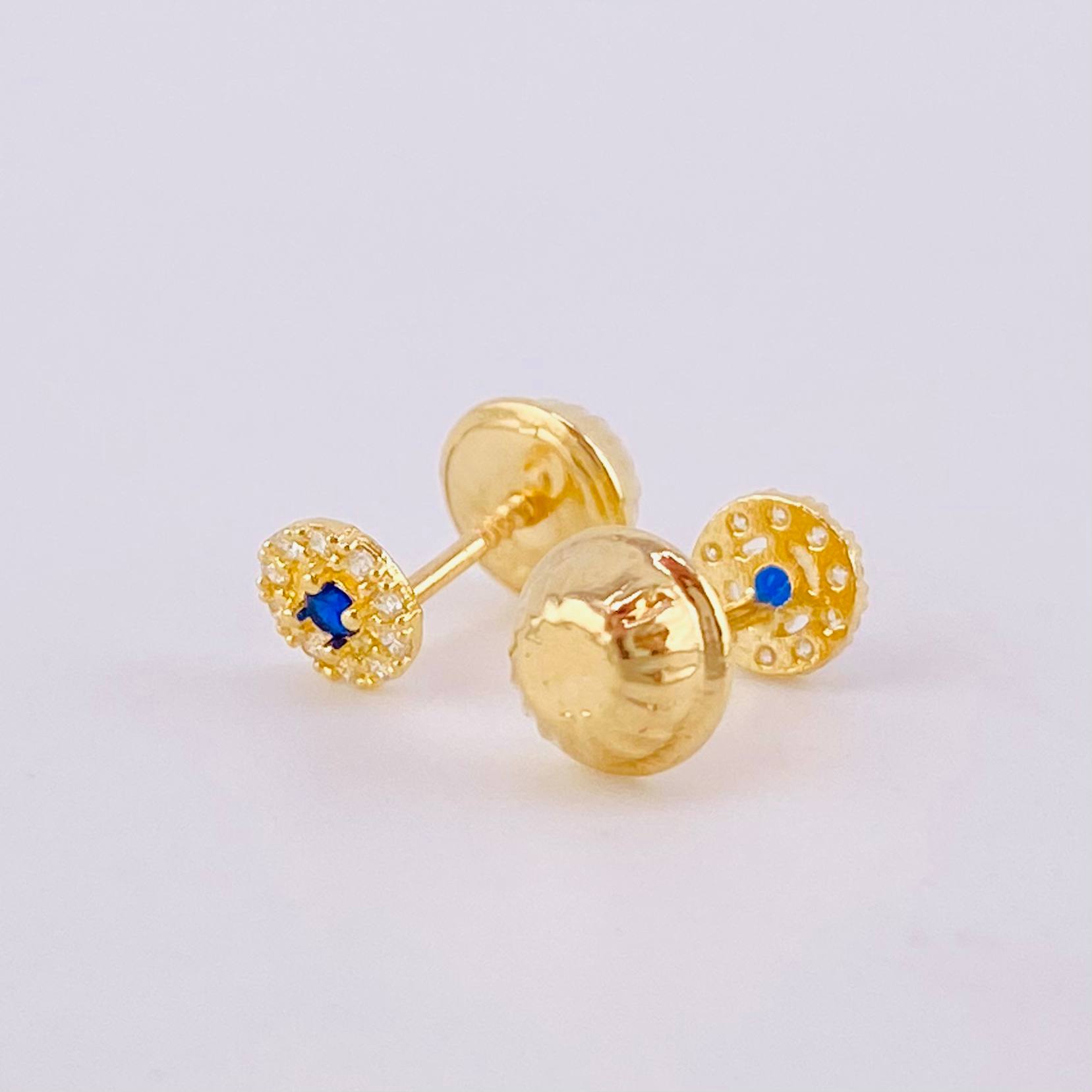 Topos Halo 0.55g / in / 4.4mm Oro Amarillo 18K