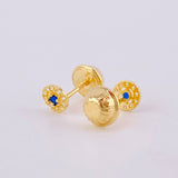 Topos Halo 0.55g / in / 4.4mm Oro Amarillo 18K