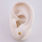 Topos Halo 0.55g / in / 4.4mm Oro Amarillo 18K