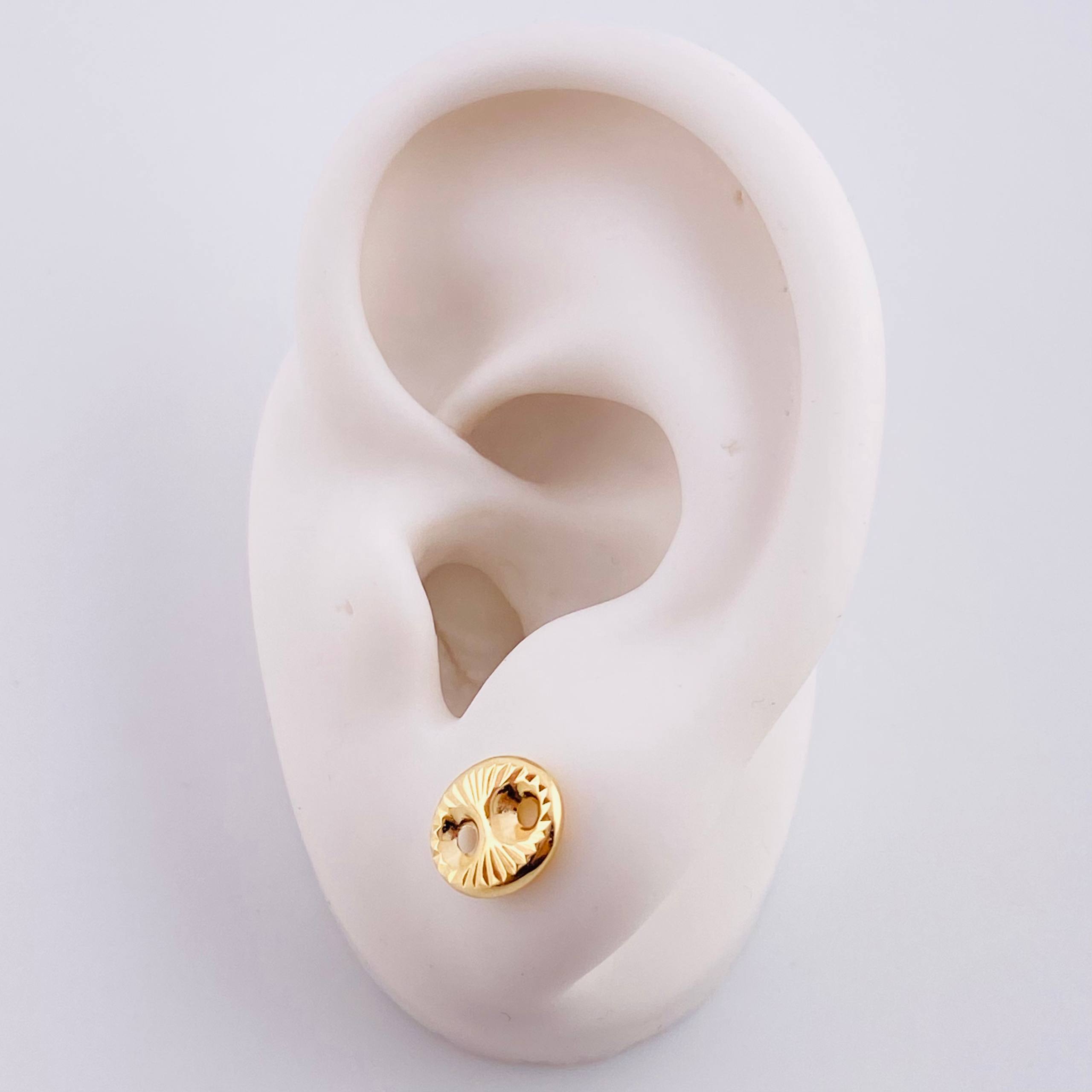 Topos Gc 0.85g / in / 9mm Oro Amarillo 18K