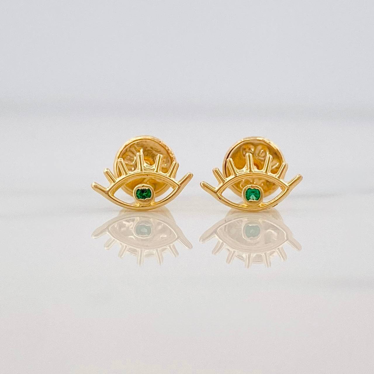 Topos Silueta Ojo 0.65g / in / 8.3mm Oro Amarillo 18K