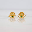 Topos Silueta Ojo 0.65g / in / 8.3mm Oro Amarillo 18K