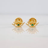 Topos Silueta Ojo 0.65g / in / 8.3mm Oro Amarillo 18K