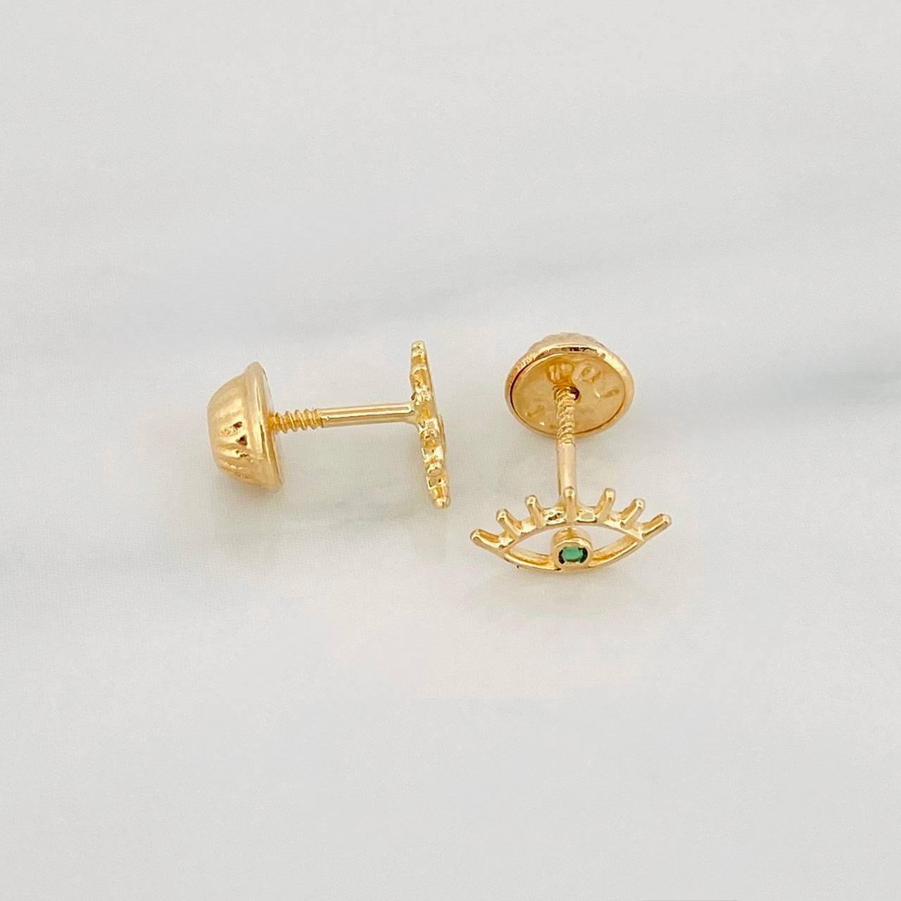 Topos Silueta Ojo 0.65g / in / 8.3mm Oro Amarillo 18K