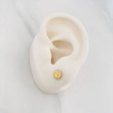 Topos Circulo Corona 0.65g / in / 5.83mm Oro Amarillo 18K