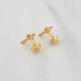 Topos Cruz Cristo 0.55g / in / 4.08mm Oro Amarillo 18K