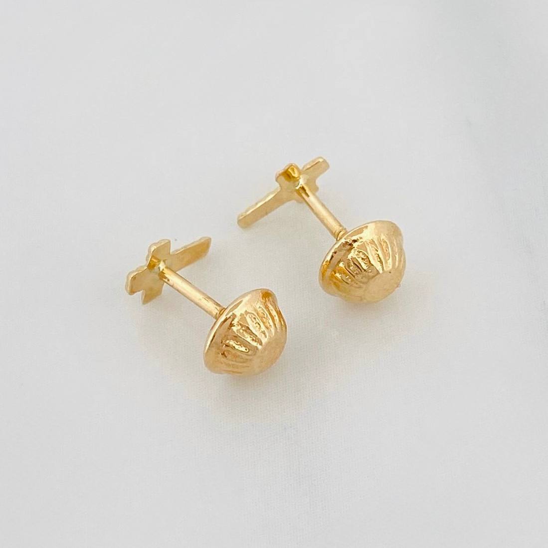 Topos Cruz 0.45g / in / 4.08mm Oro Amarillo 18K