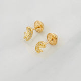 Topos Rostro Virgen Maria 0.85g / in / 4.18mm Oro Amarillo 18K