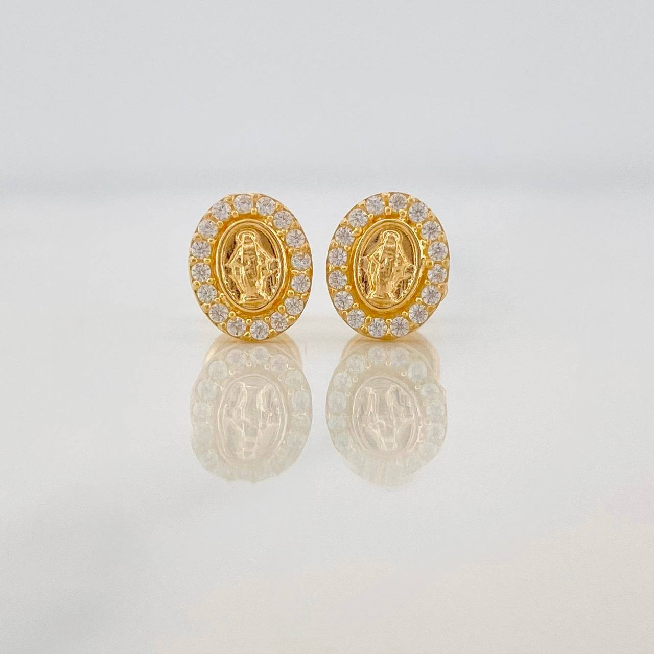 Topos Virgen Milagrosa 1.05g / in / 6.27mm Oro Amarillo 18K