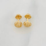 Topos Virgen Milagrosa 1.05g / in / 6.27mm Oro Amarillo 18K