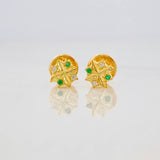 Topos Copos de Nieve 0.7g / in / 5.15mm Oro Amarillo 18K