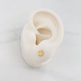 Topos Copos de Nieve 0.7g / in / 5.15mm Oro Amarillo 18K