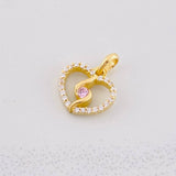 Pendant Spiral Silhouette 0.9g / 1/2 in Yellow Gold 18K