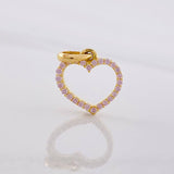 Pendant Heart Silhouette 0.65g / 1/2 in Yellow Gold 18K