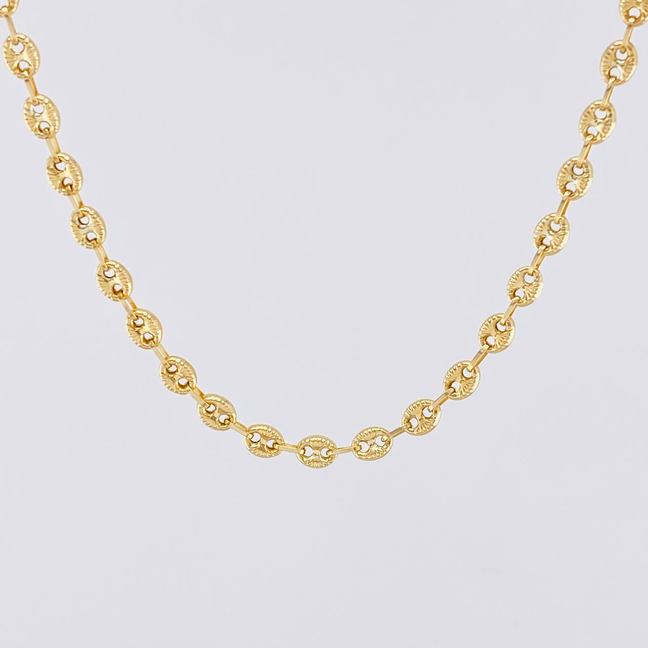 Cadena GC Diamantada 6.55g / 20 in / 3.5mm Oro Amarillo 18K