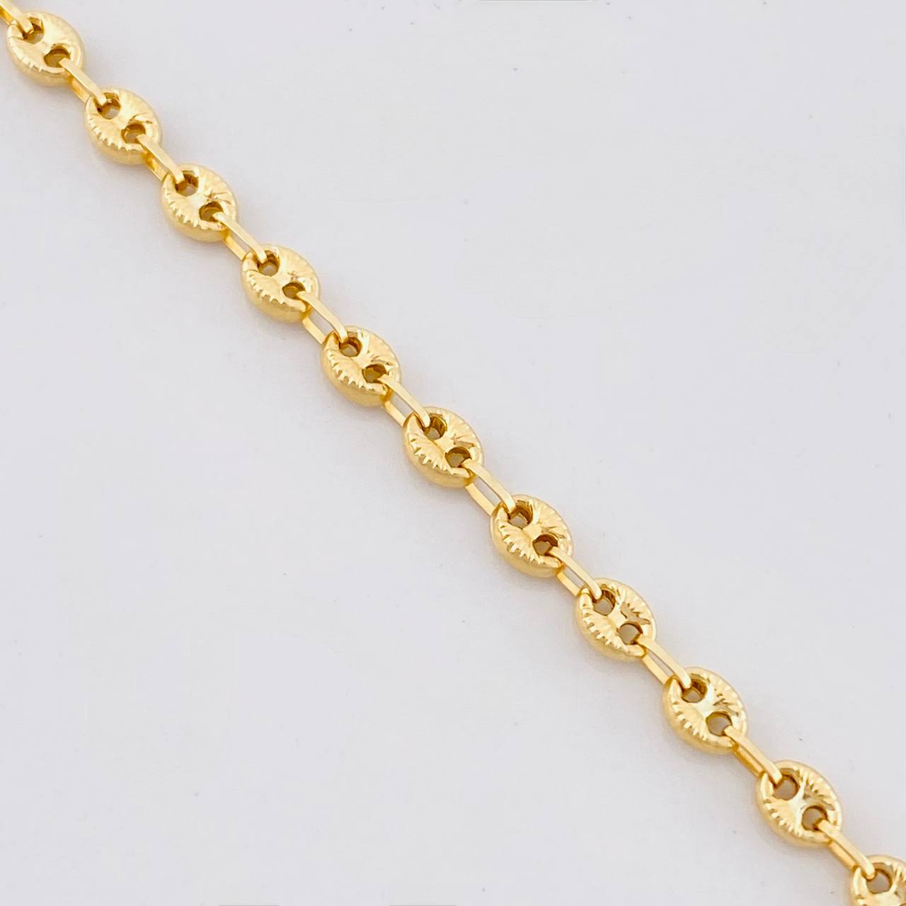 Cadena GC Diamantada 6.55g / 20 in / 3.5mm Oro Amarillo 18K