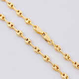 Cadena GC 4.5g / 16 in / 3.2mm Oro Amarillo 18K