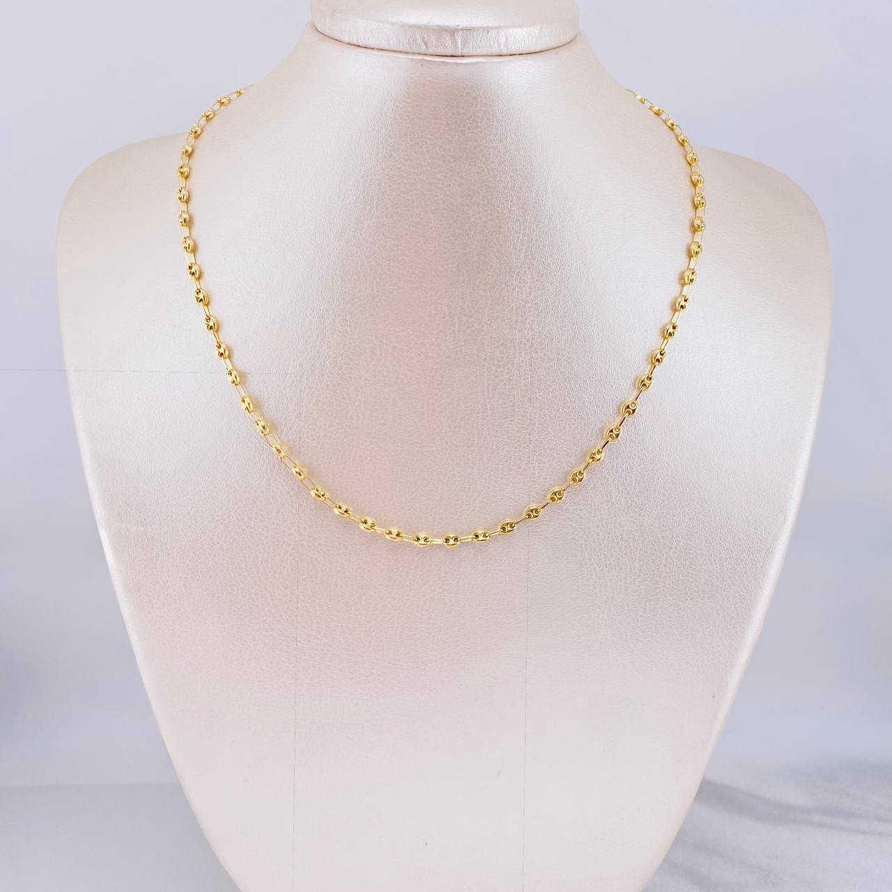 Cadena GC 4.5g / 16 in / 3.2mm Oro Amarillo 18K