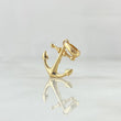 Dije Ancla 0.95gr / 2cm / Lisa Oro Amarillo 18K ©