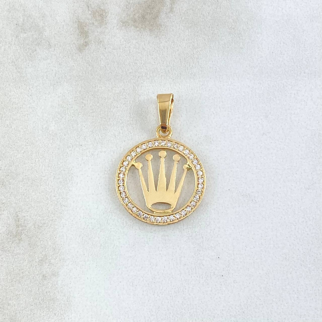 Pendant Frame Crown Rx 1.2gr / 2.3cm / 18K Gold