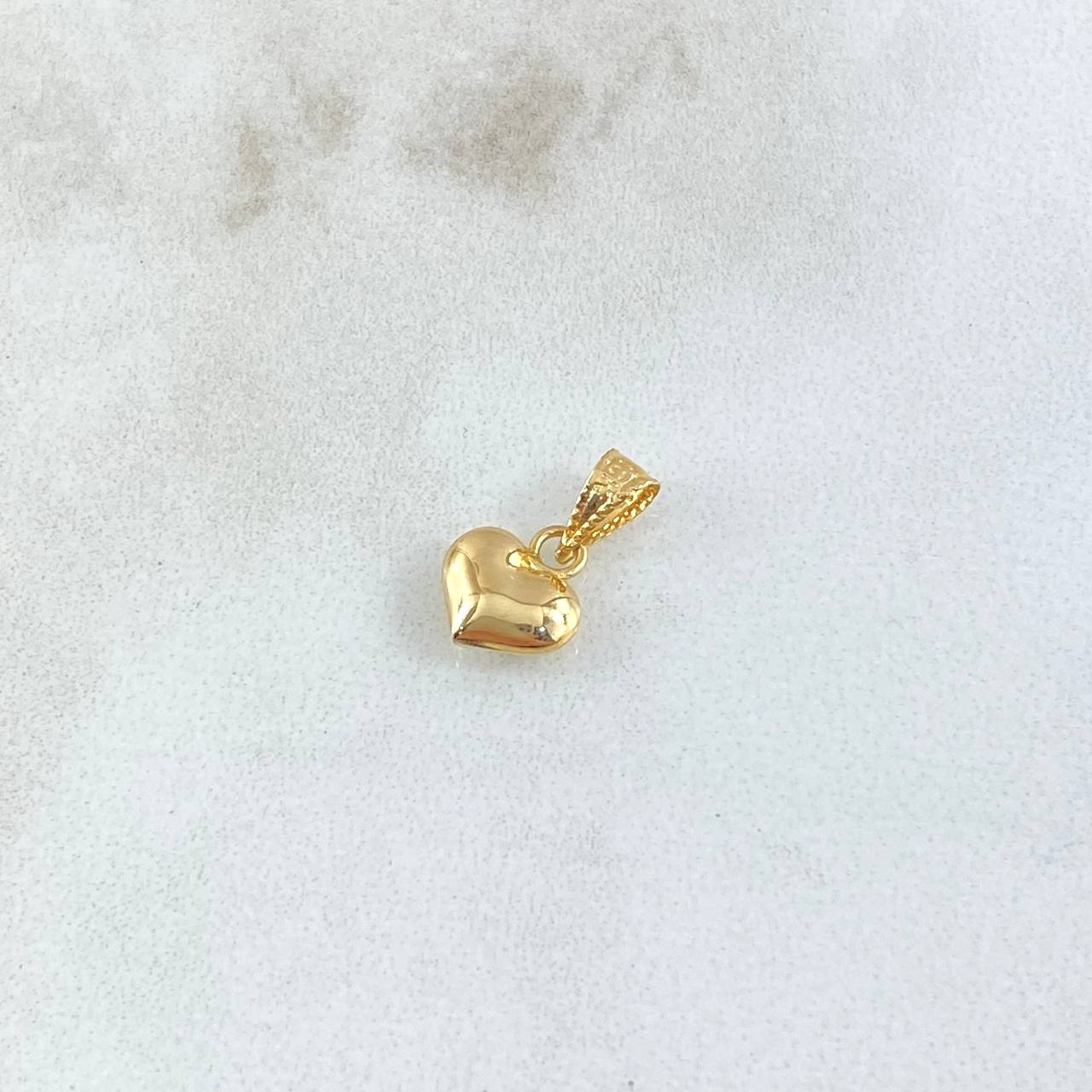 Pendant Heart 0.3gr / 1.2cm / 18K Yellow Gold ©