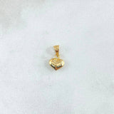 Pendant Heart 0.3gr / 1.2cm / 18K Yellow Gold ©