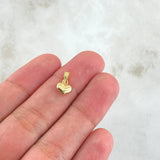 Pendant Heart 0.3gr / 1.2cm / 18K Yellow Gold ©