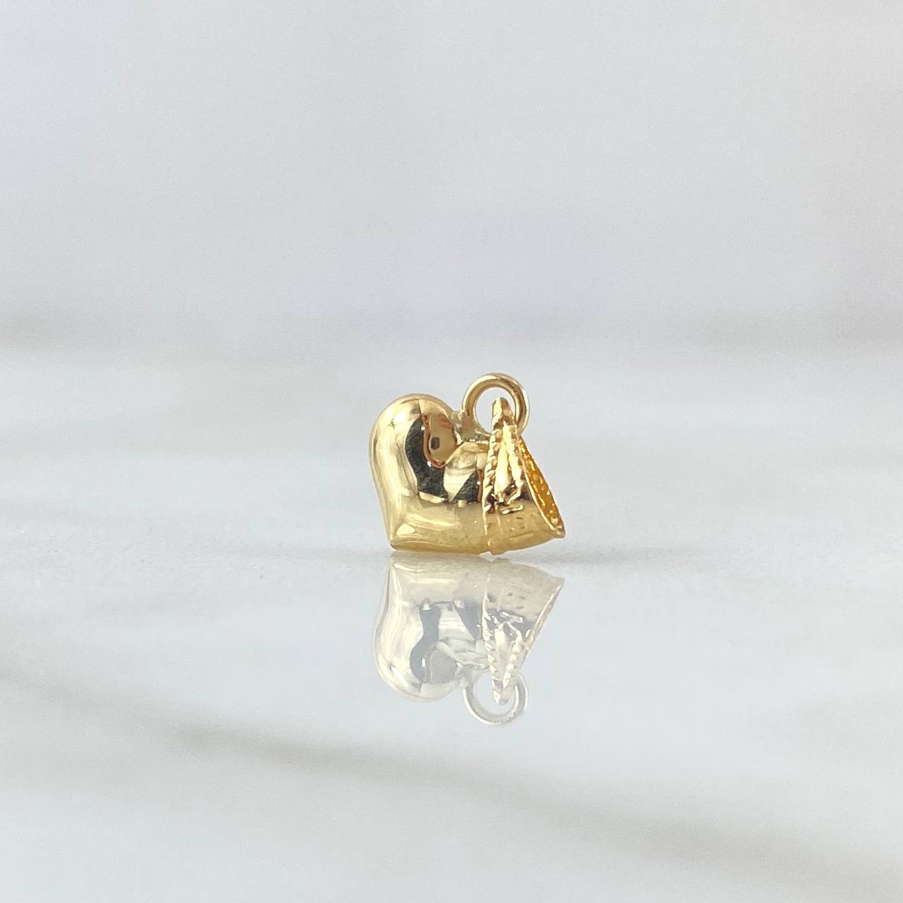 Pendant Heart 0.3gr / 1.2cm / 18K Yellow Gold ©